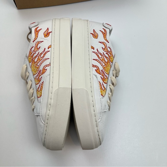 Soludos Hot Stuff Ibiza Platform‎ Sneaker Womens Size 7 White Multi Lace-Up NEW - Picture 10 of 12